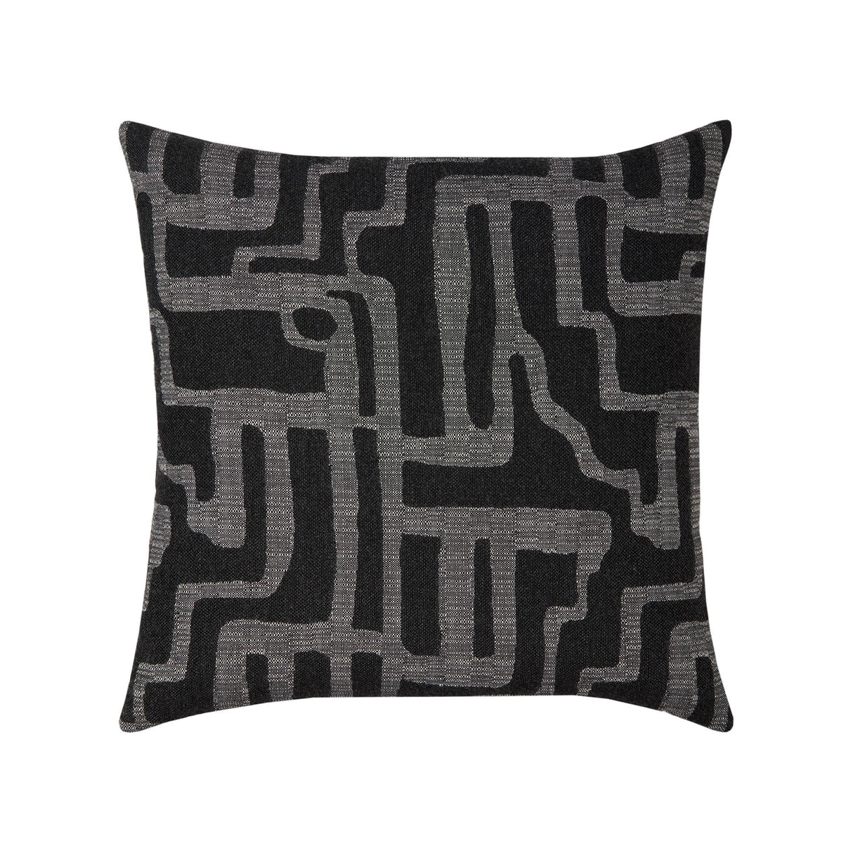 Elaine Smith Noble Charcoal Black Pillow