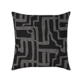 Elaine Smith Noble Charcoal Black Pillow