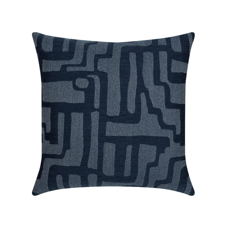 Elaine Smith Noble Indigo Blue Pillow