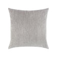 Elaine Smith Luxe Velour Pewter Gray Pillow