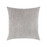 Elaine Smith Luxe Velour Pewter Gray Pillow