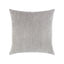 Elaine Smith Luxe Velour Pewter Gray Pillow