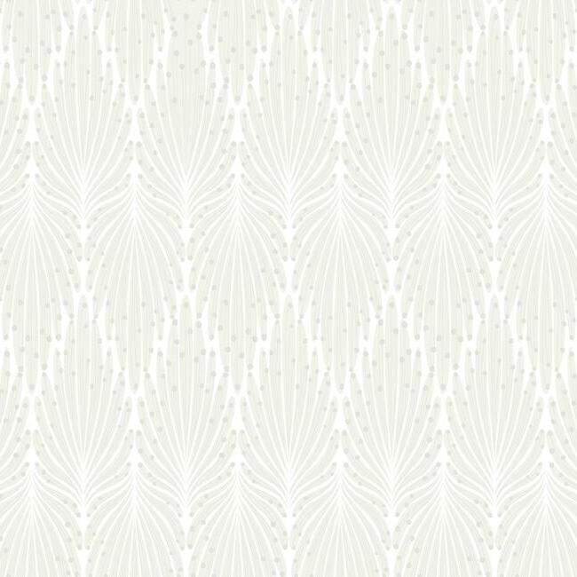 Candice Olson Caf Society Cream Wallpaper